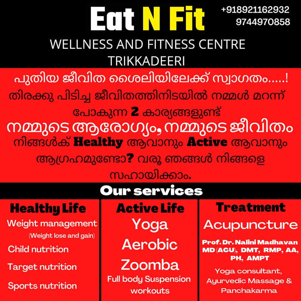 Eat N Fit Wellness & Fitness Solution Ottappalam